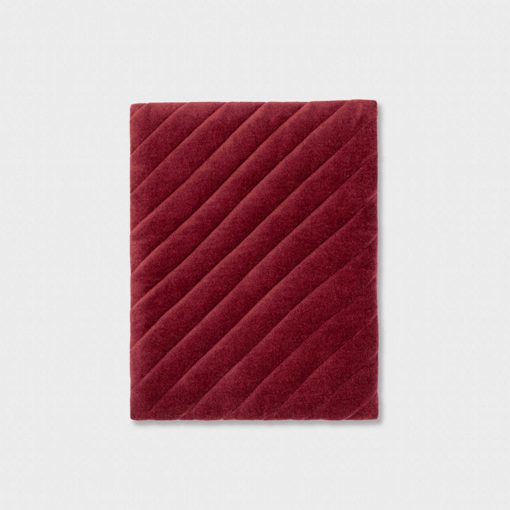 Velvet Laptop Sleeve Maroon