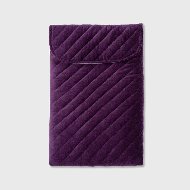Velvet Laptop Sleeve Wine