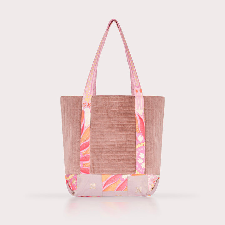 Velvet Tote - Pink