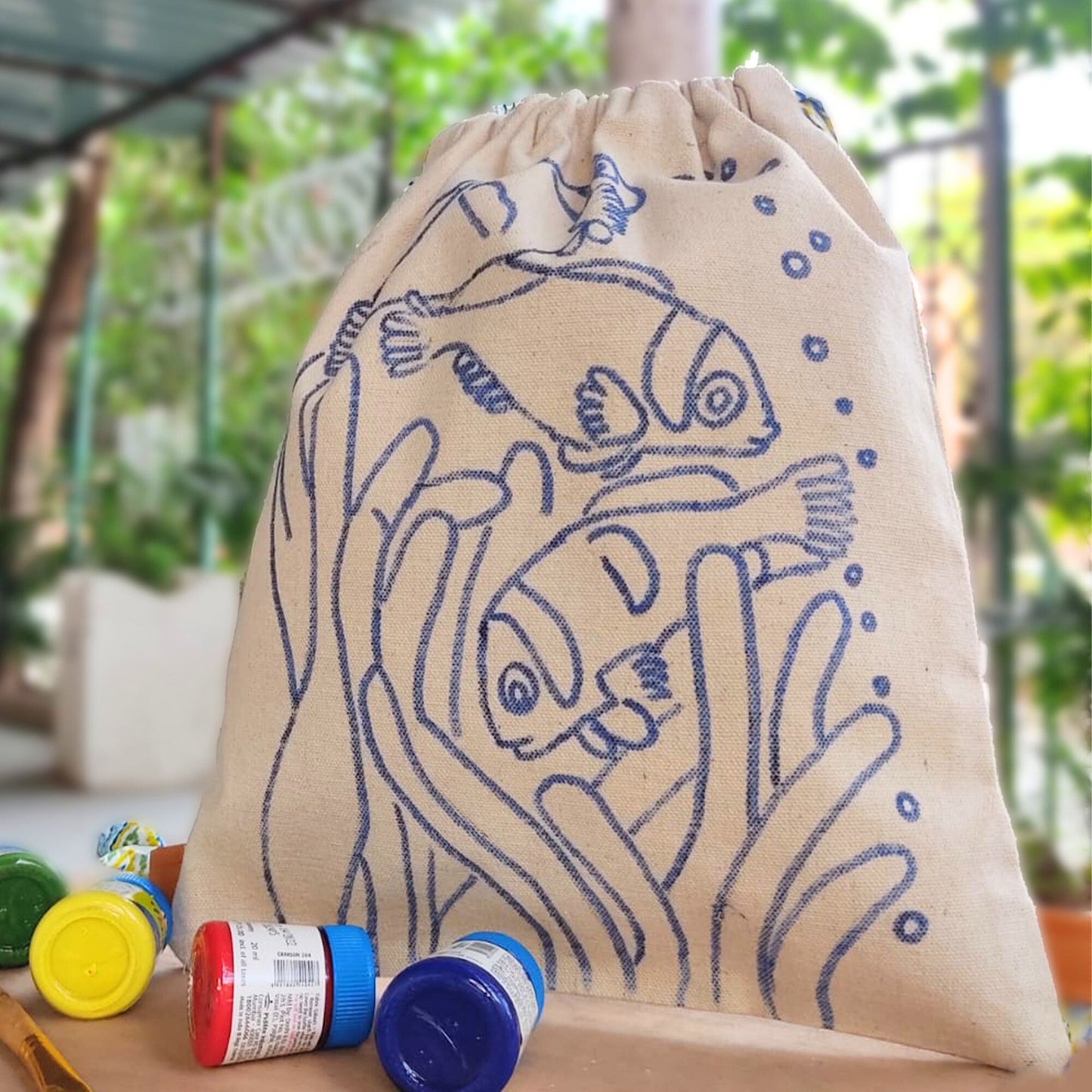 DIY Drawstring Bag