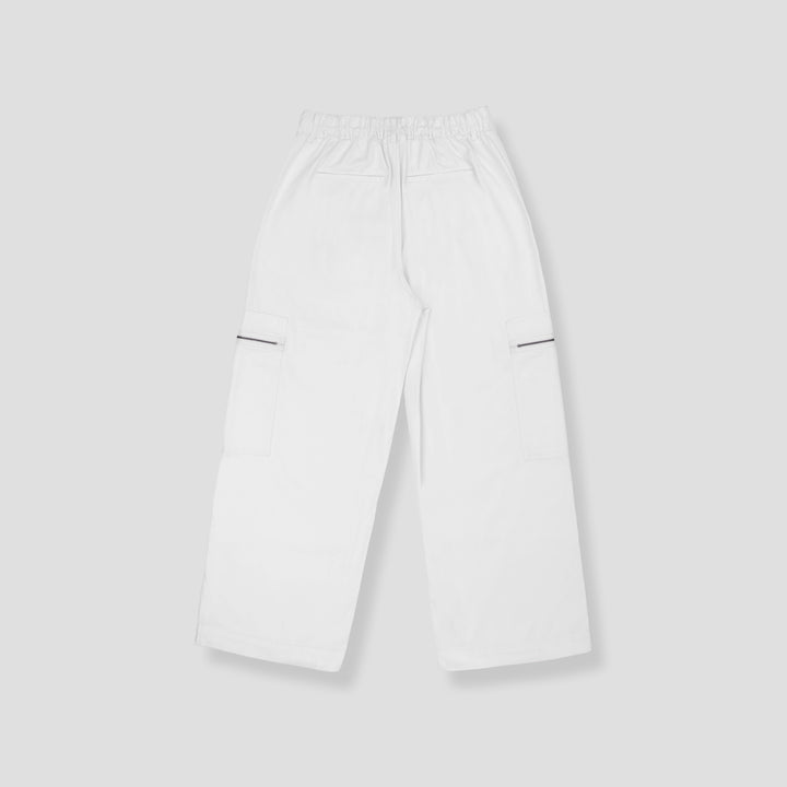 White Cargo Pants